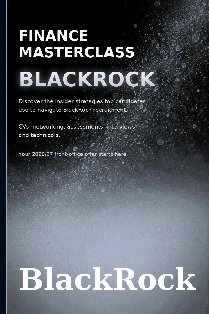 BlackRock Finance Masterclass book cover