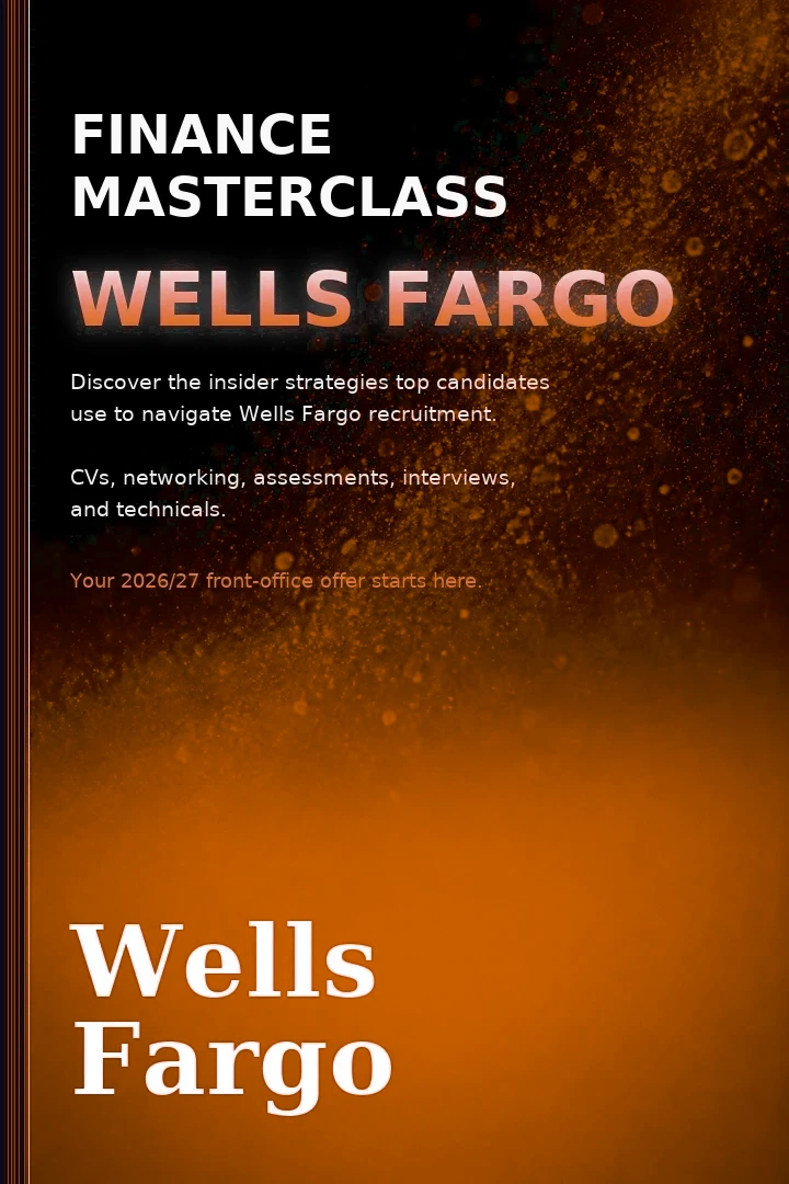 Wells Fargo Finance Masterclass book cover